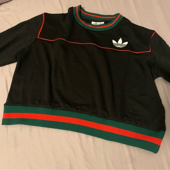 Adidas Long Sleeve Shirt and Shorts Pants Set - Picture 2 of 6